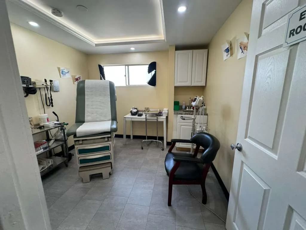 Minor procedures treatment room San Diego clinic